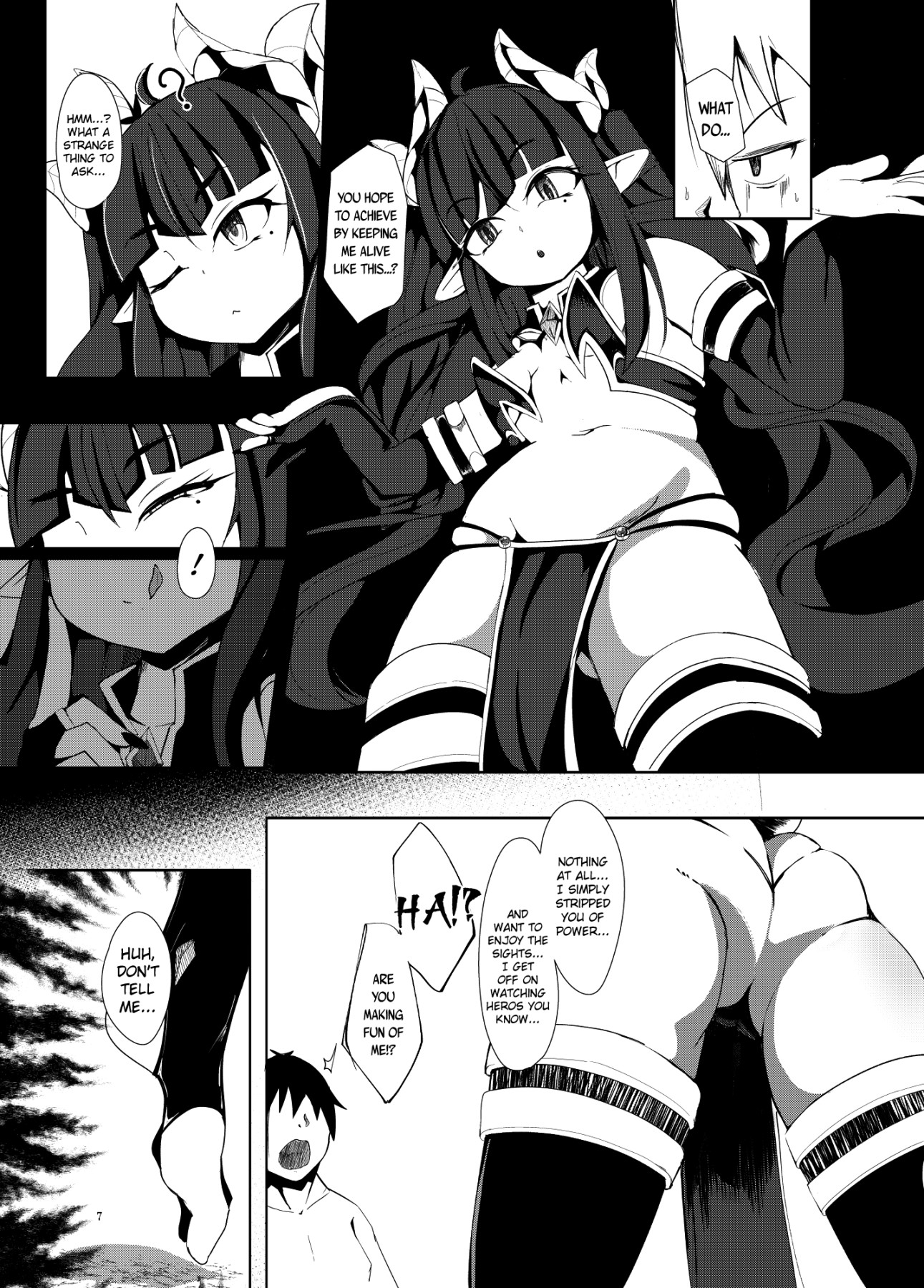 Hentai Manga Comic-A Hero, Fallen By Love-Read-6